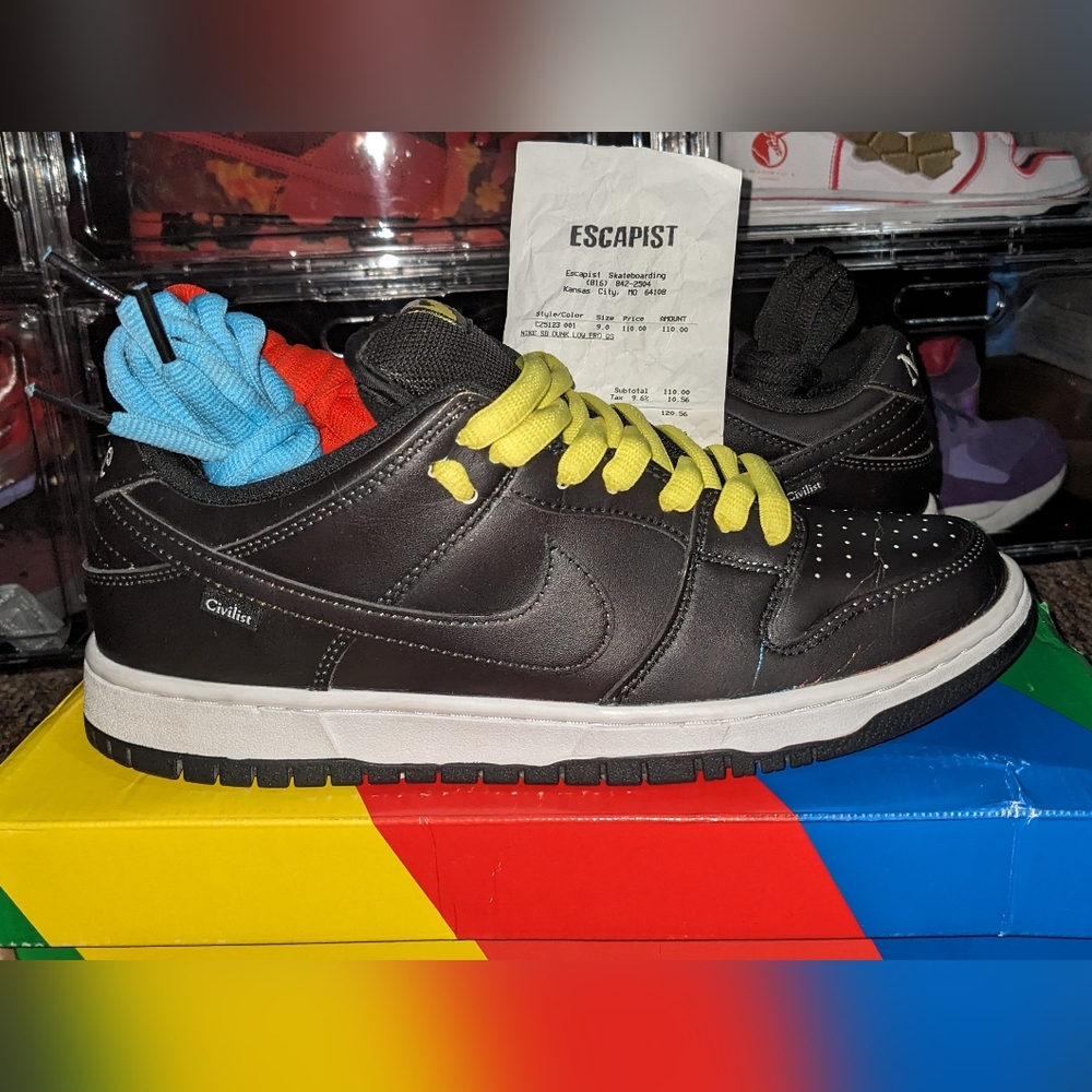 Nike SB Dunk Low Pro Civilist thermography